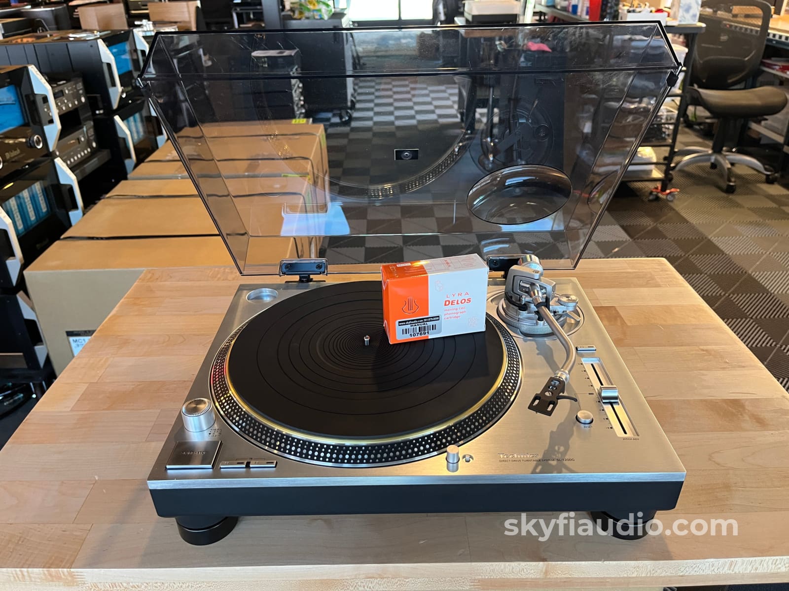 Technics Sl-1200G Turntable W/ Lyra Delos - Pre-Loved - Turntable