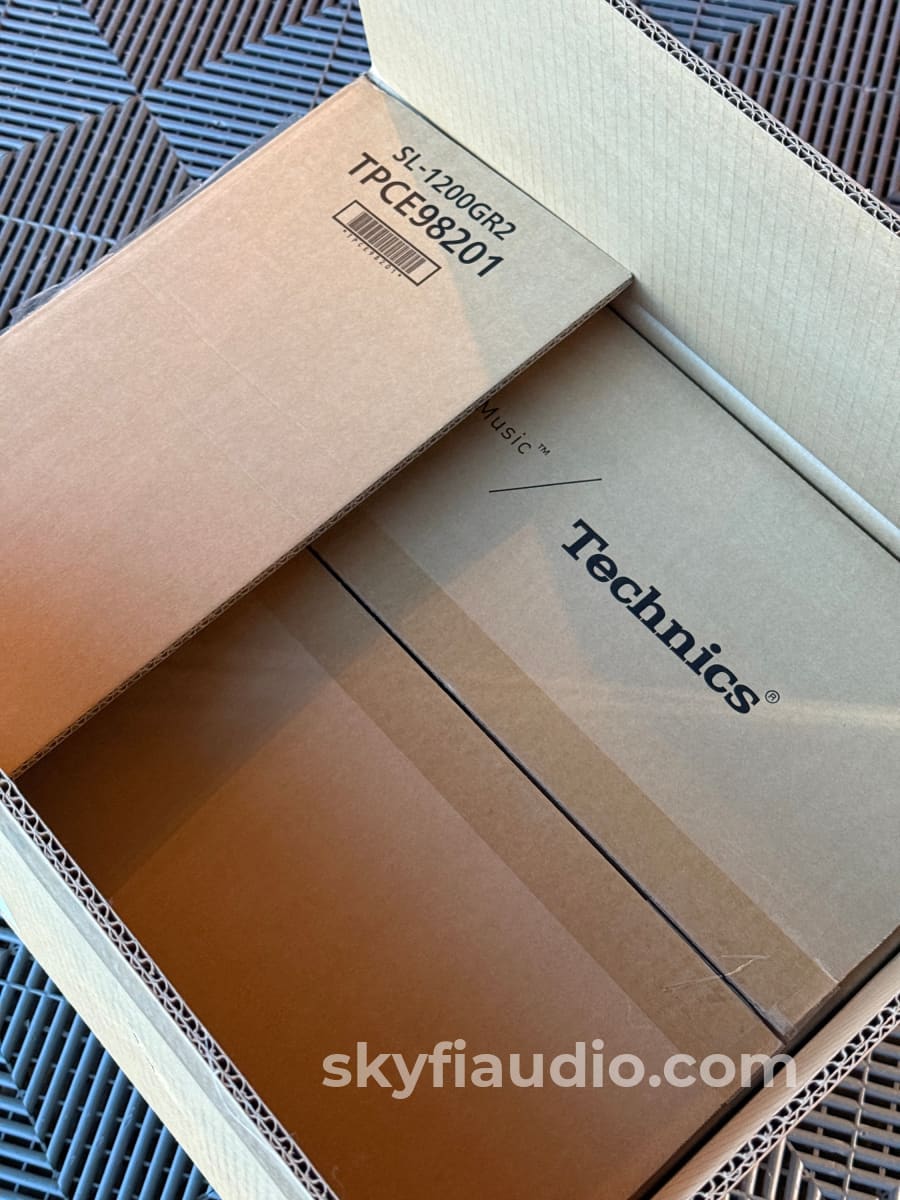 Technics SL-1200GR2 Turntable W/ New Ortofon 2M Black LVB 250 Cartridge - Pre Loved + Complete Turntable