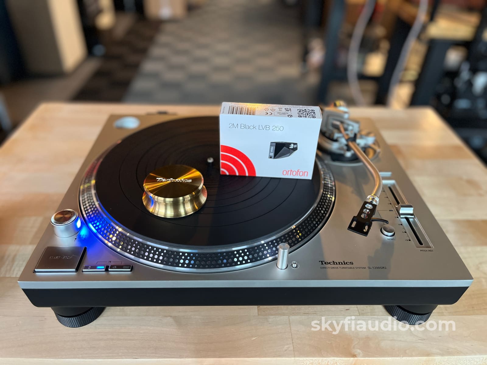 Technics SL-1200GR2 Turntable with New Ortofon 2M Black LVB 250 - Pre-