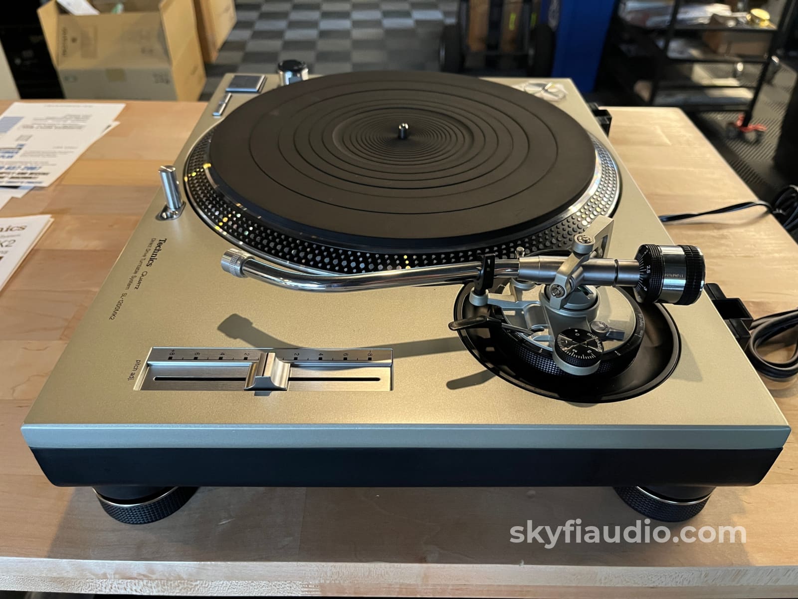 Technics SL 1200MK2 Turntable New Old Stock Turntable