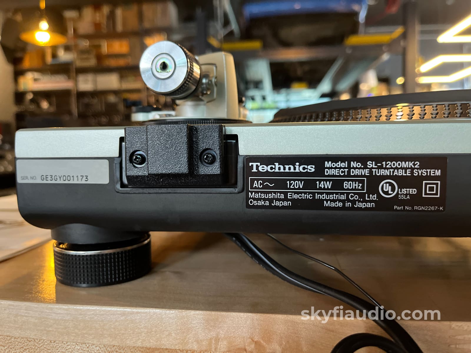 Technics SL 1200MK2 Turntable New Old Stock Turntable