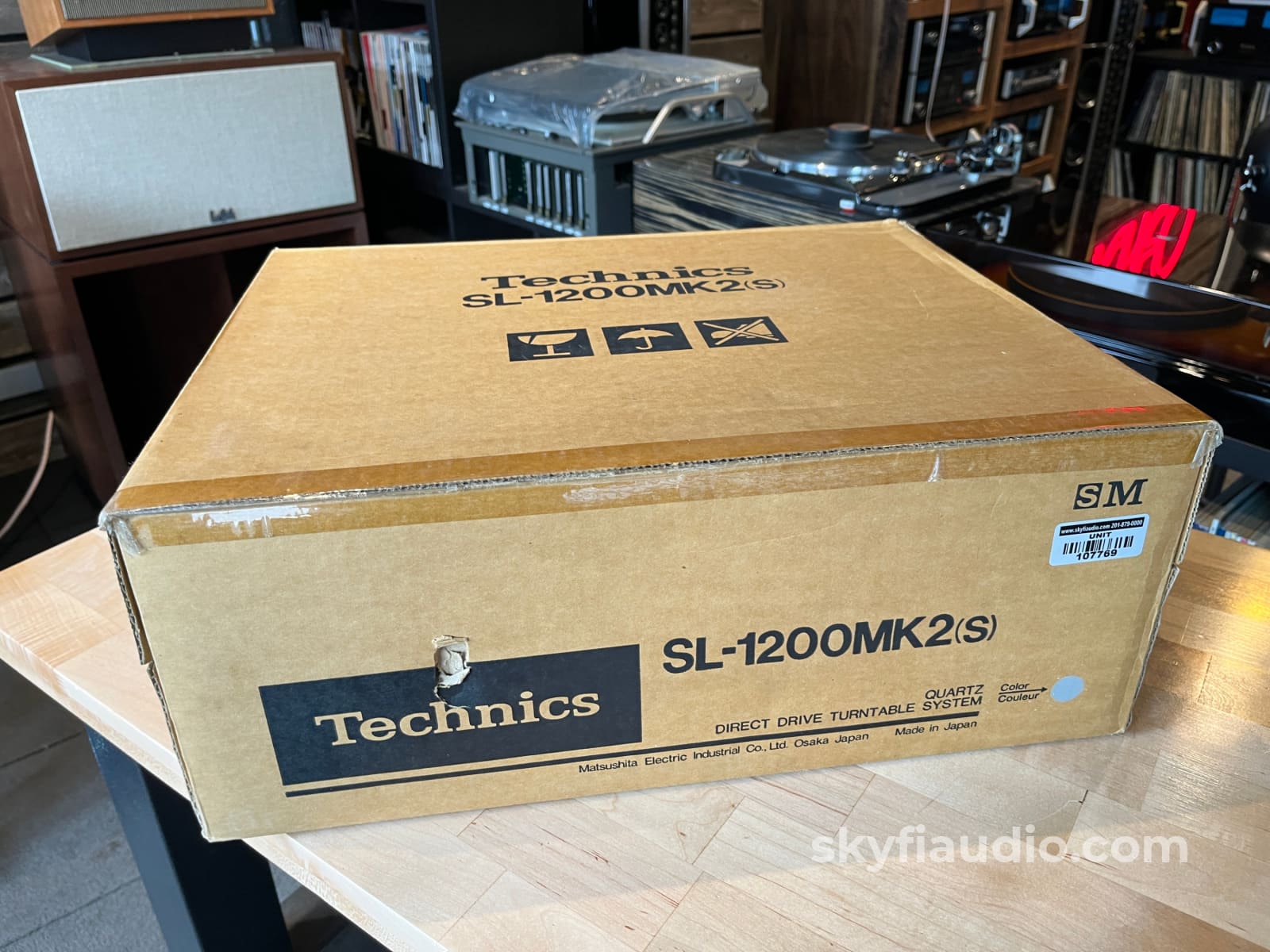 Technics SL-1200MK2 Turntable - New Old Stock (NOS) Unopened - Turntable