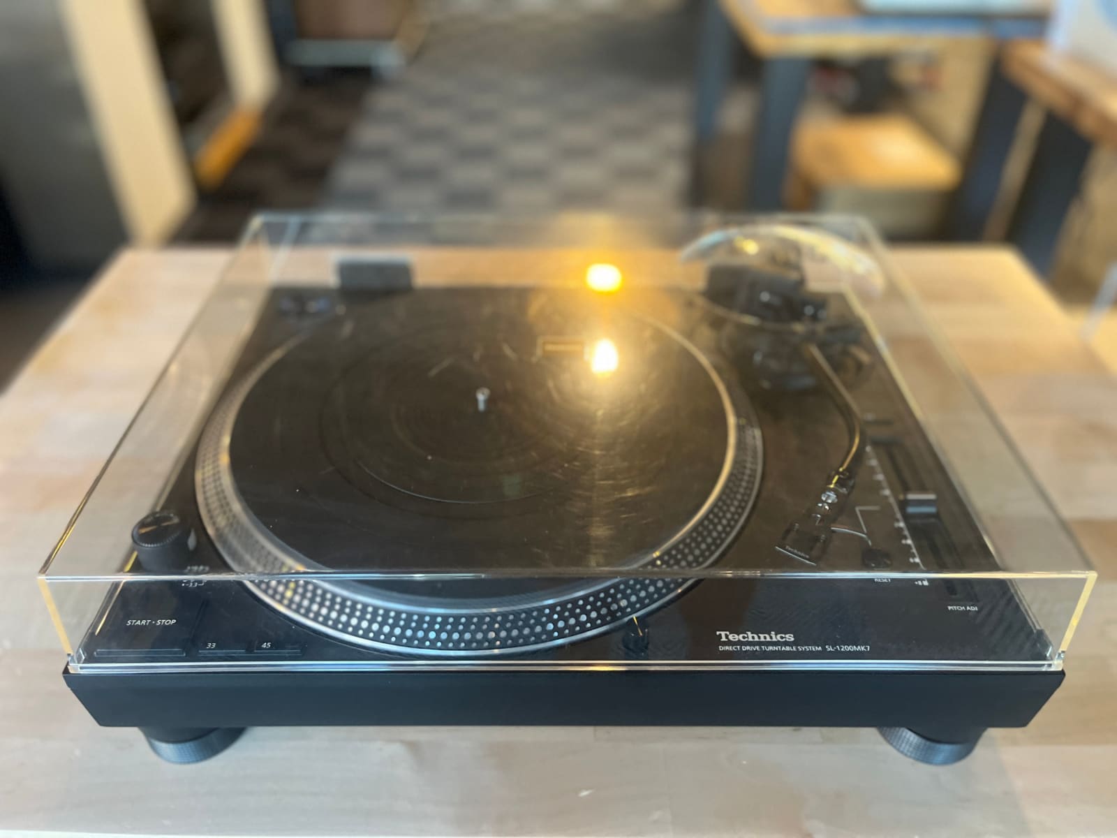 Technics SL-1200MK7 Turntable - W/ New Sumiko Songbird MC Phono Cartridge Turntable