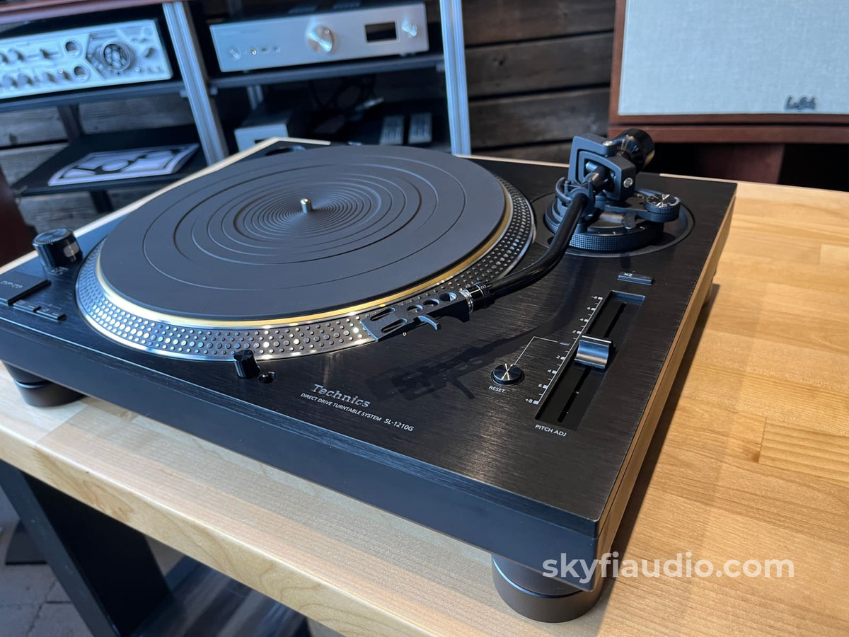 Technics SL-1210G Turntable - W/ New Hana Umami Blue MC Cartridge - Pre-Loved - Turntable