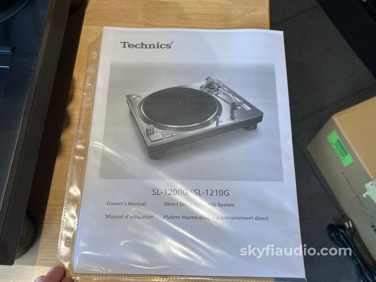 Technics SL-1210G Turntable - W/ New Hana Umami Blue MC Cartridge - Pre-Loved - Turntable