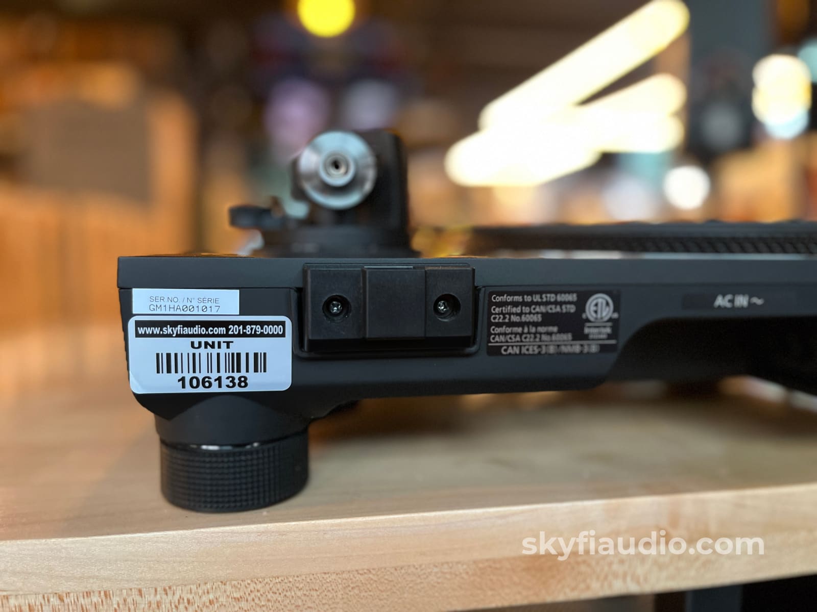 Technics SL-1210GR-K Turntable paired w/ New SH MkII Cartridge Turntable