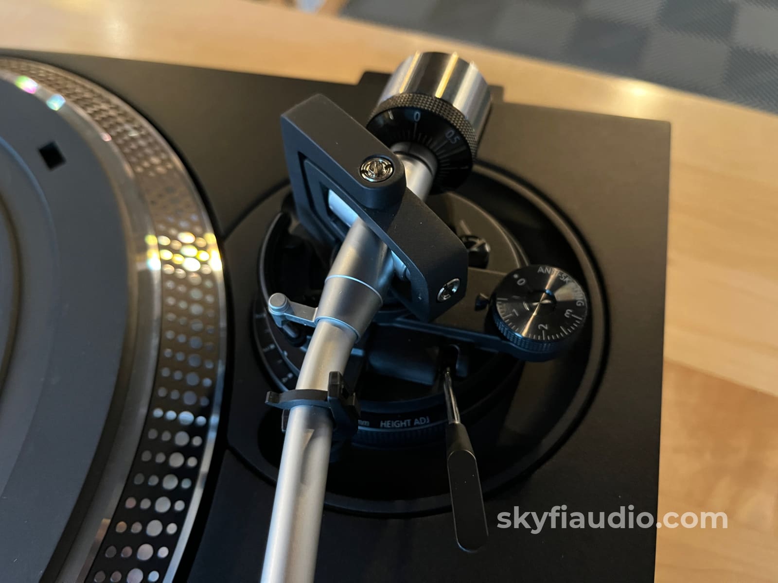 Technics SL-1210GR-K Turntable paired w/ New SH MkII Cartridge Turntable