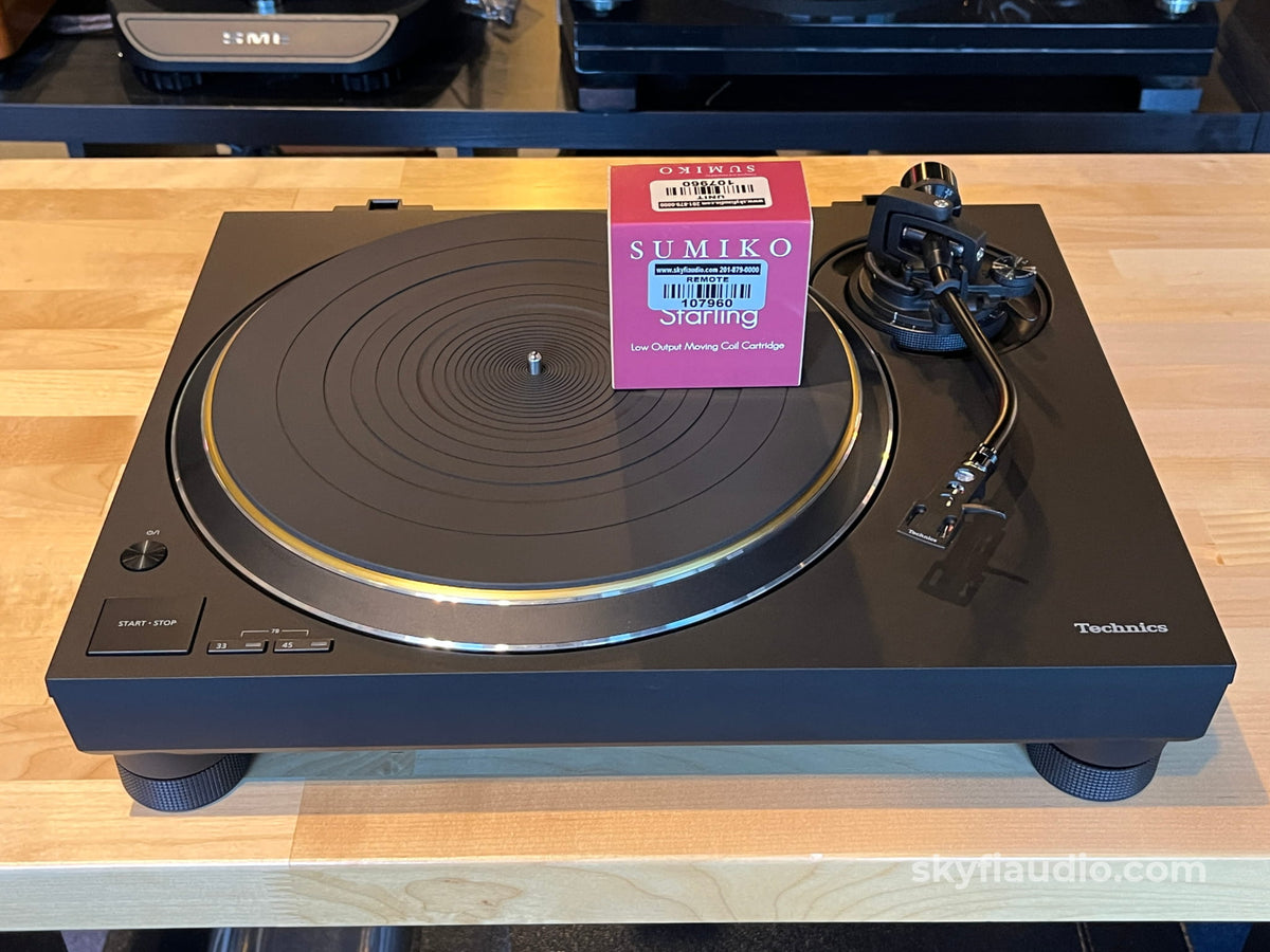 Technics SL-1300G Turntable Pre-Loved W/ New Sumiko Starling Cartridge + Kimber TAC-CU Cable - Turntable