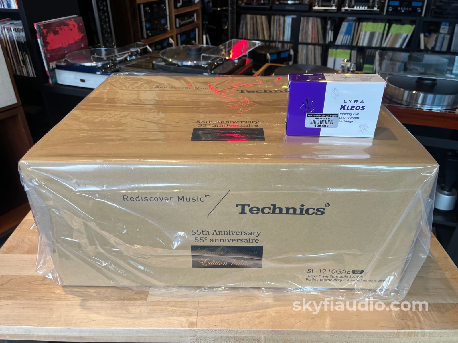 Technics SL1210GAE 55th Anniversary Turntable - New Old Stock Paired W/ Lyra Kleos Cartridge