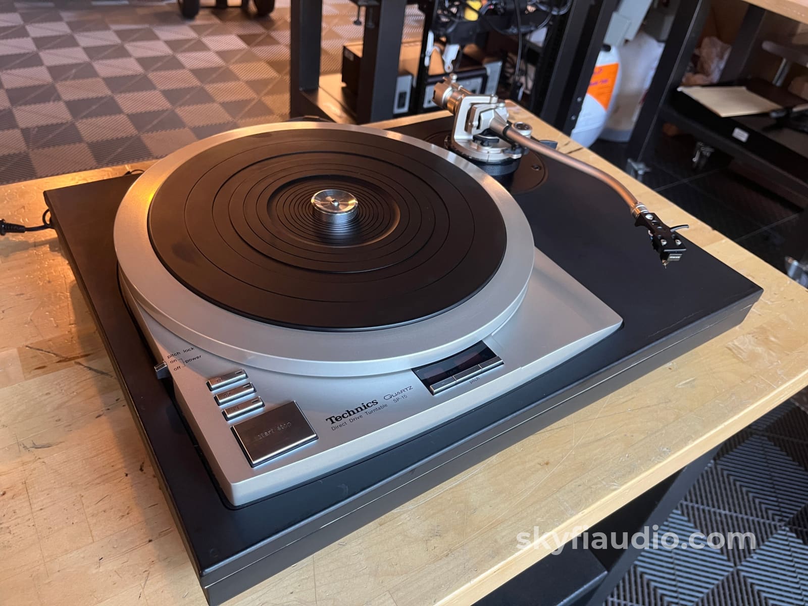 Technics Sp-15 Turntable W/ Sumiko Starling Cartridge