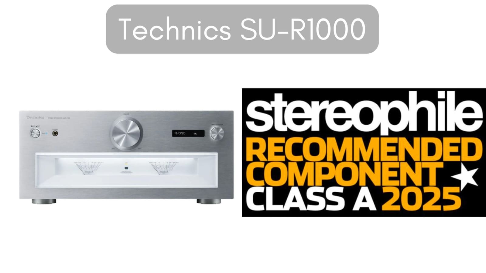 Technics Stereo Integrated Amplifier SU-R1000