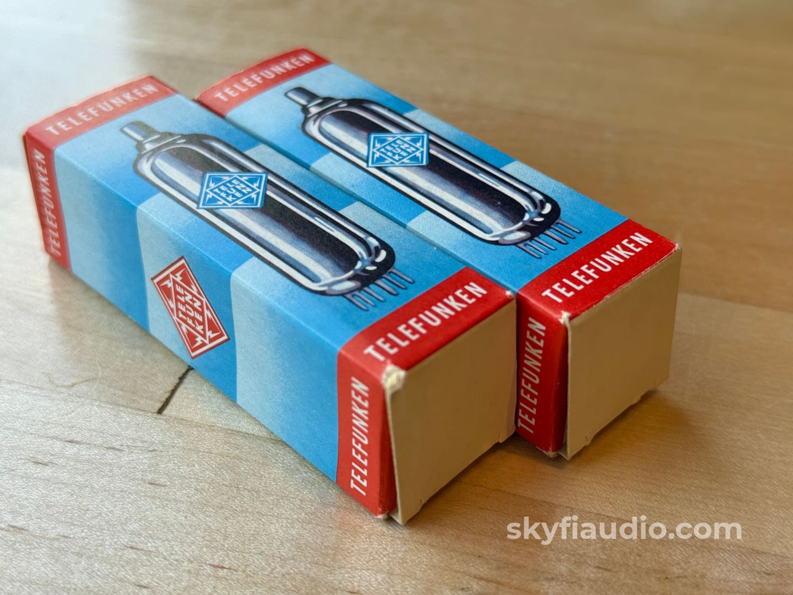 Telefunken ECC802 S Matched & Balanced Pair - Holy Grain 12AU7 Accessory