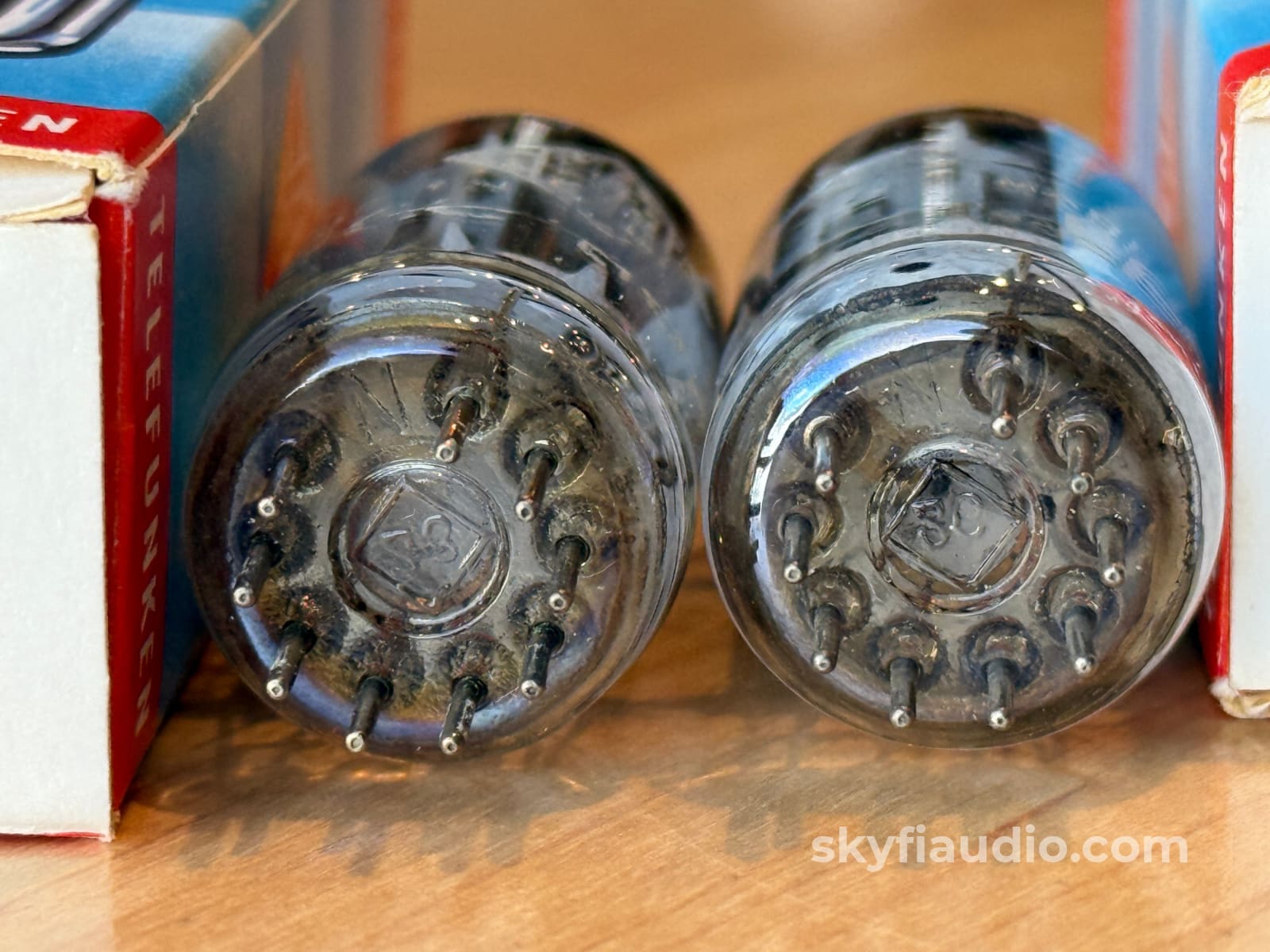 Telefunken ECC802 S Matched & Balanced Pair - Holy Grain 12AU7 Accessory