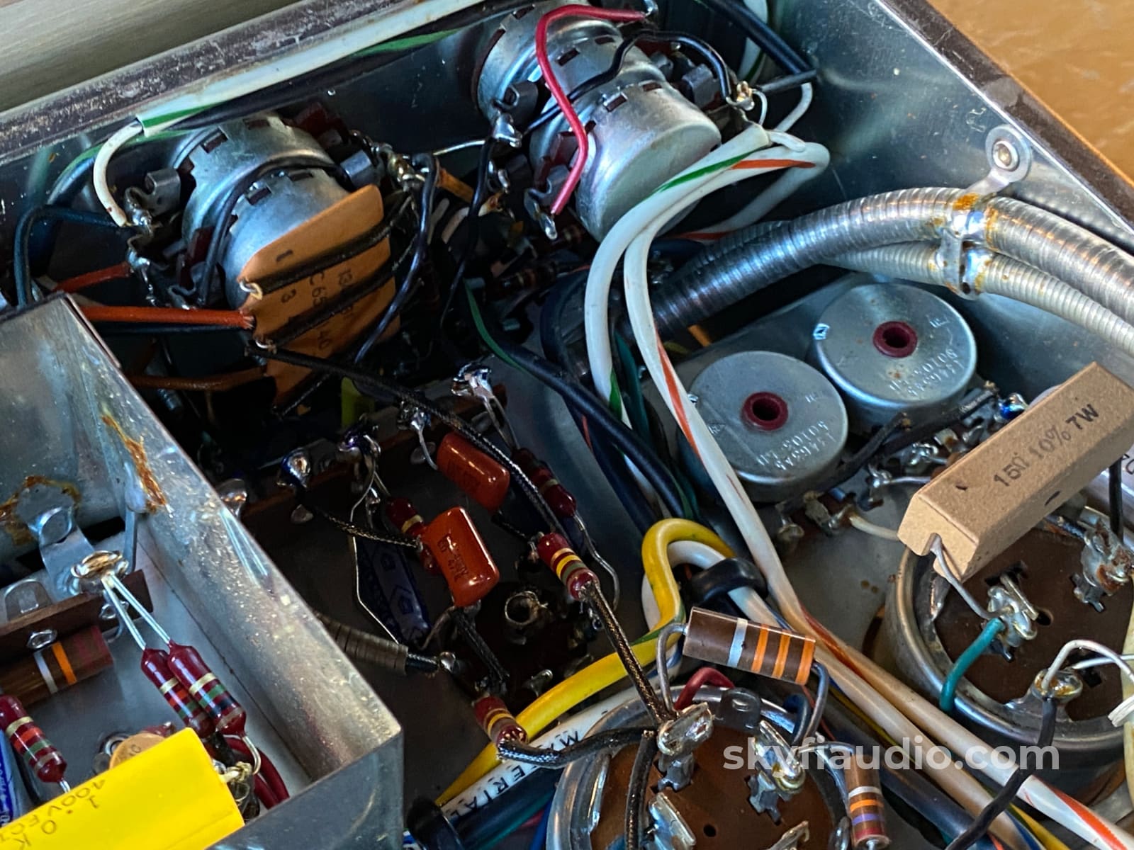 The Fisher X-202B Tube Integrated Amplifier With Case - Super Clean Survivor!