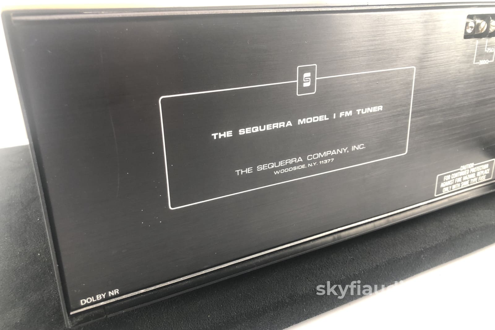 The Sequerra Model 1 Fm Tuner - Super Rare Gold Finish