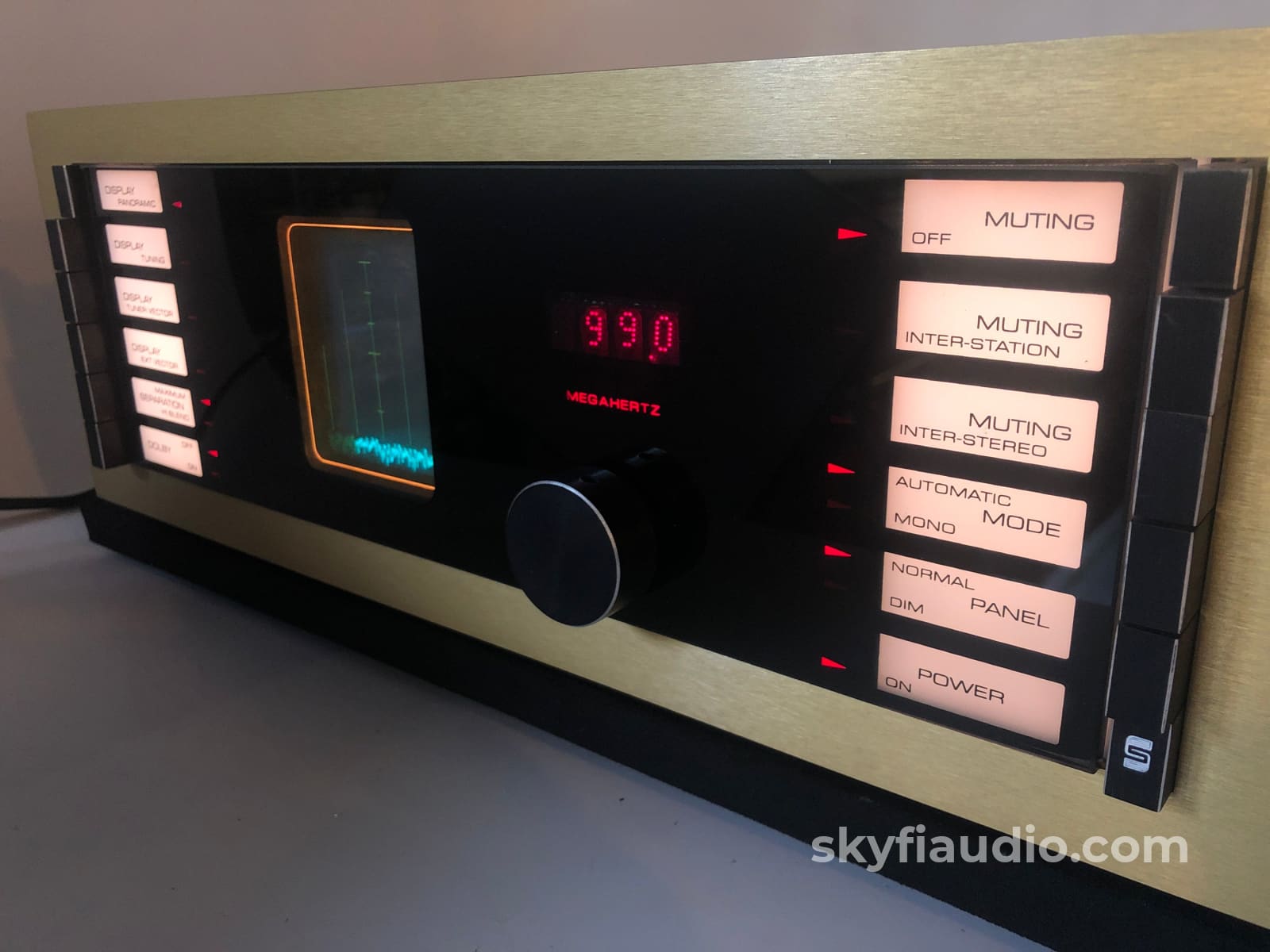 The Sequerra Model 1 Fm Tuner - Super Rare Gold Finish