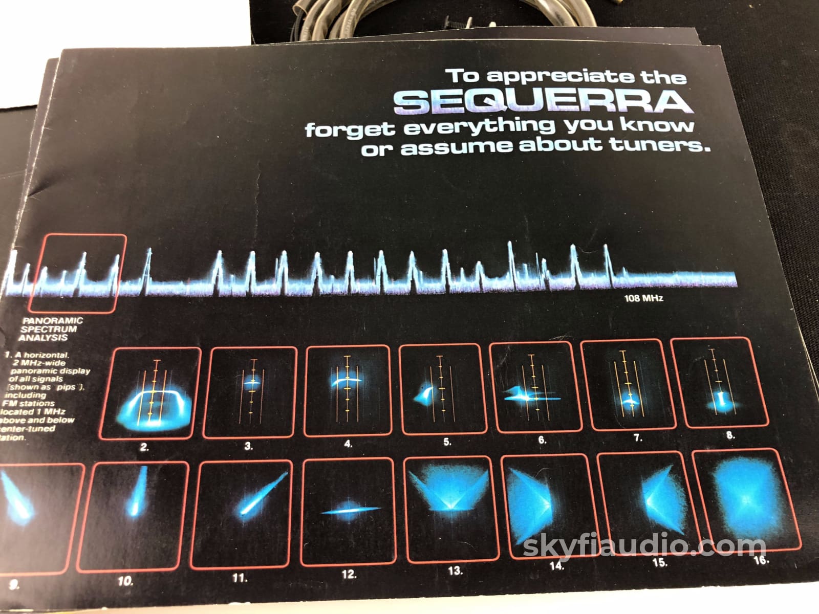 The Sequerra Model No. 1 Broadcast Monitor/Tuner - Top 3 Ever Made! Complete Your Collection Tuner