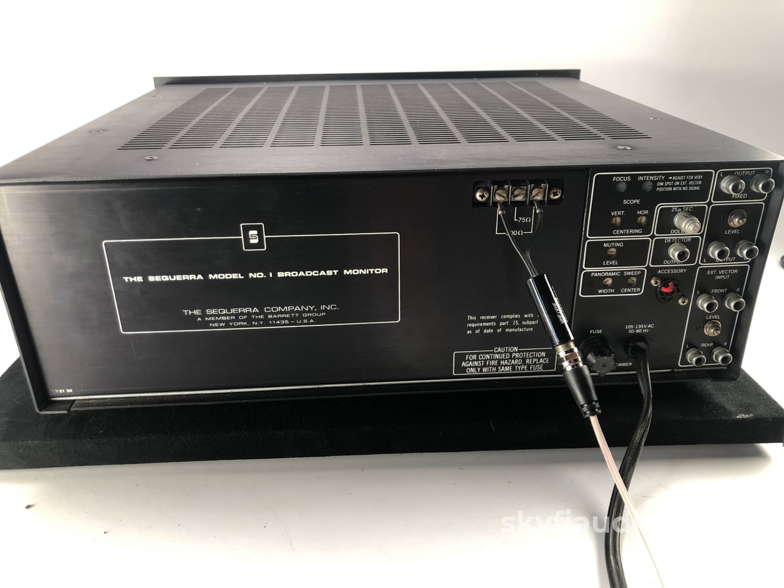 The Sequerra Model No. 1 Broadcast Monitor/Tuner - Top 3 Ever Made! Complete Your Collection Tuner