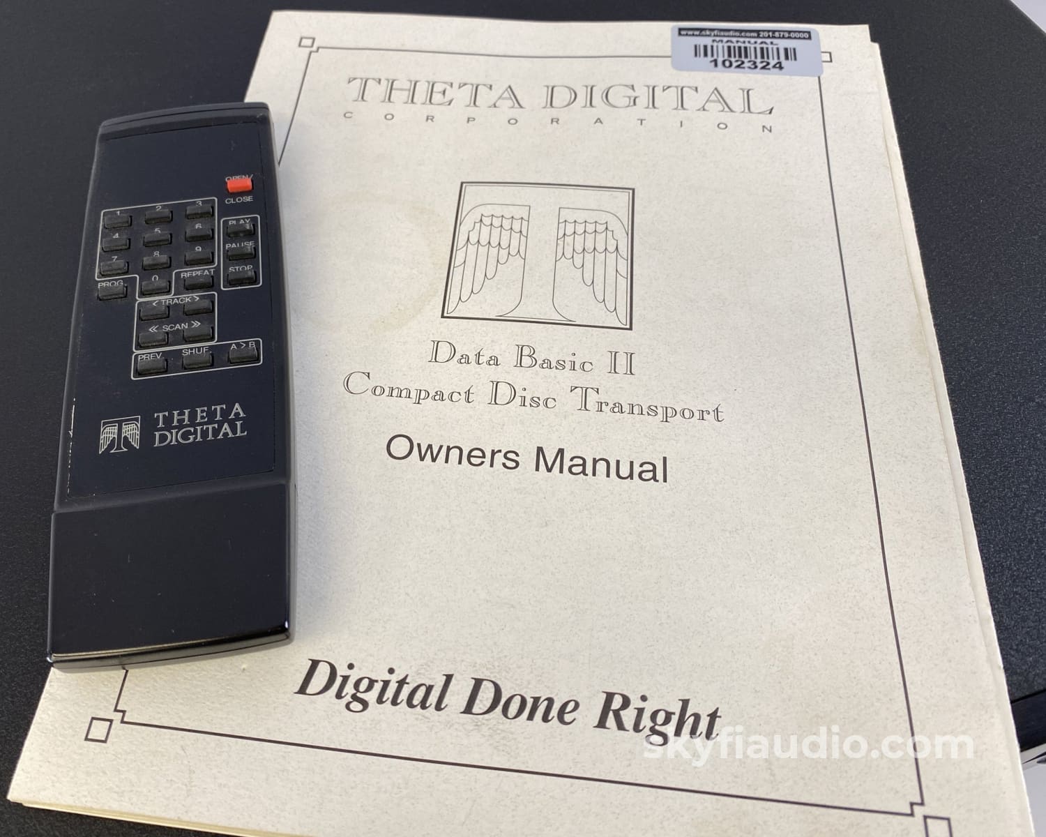 Theta Digital Data Basic Ii Transport - Complete Set And Serviced Cd +