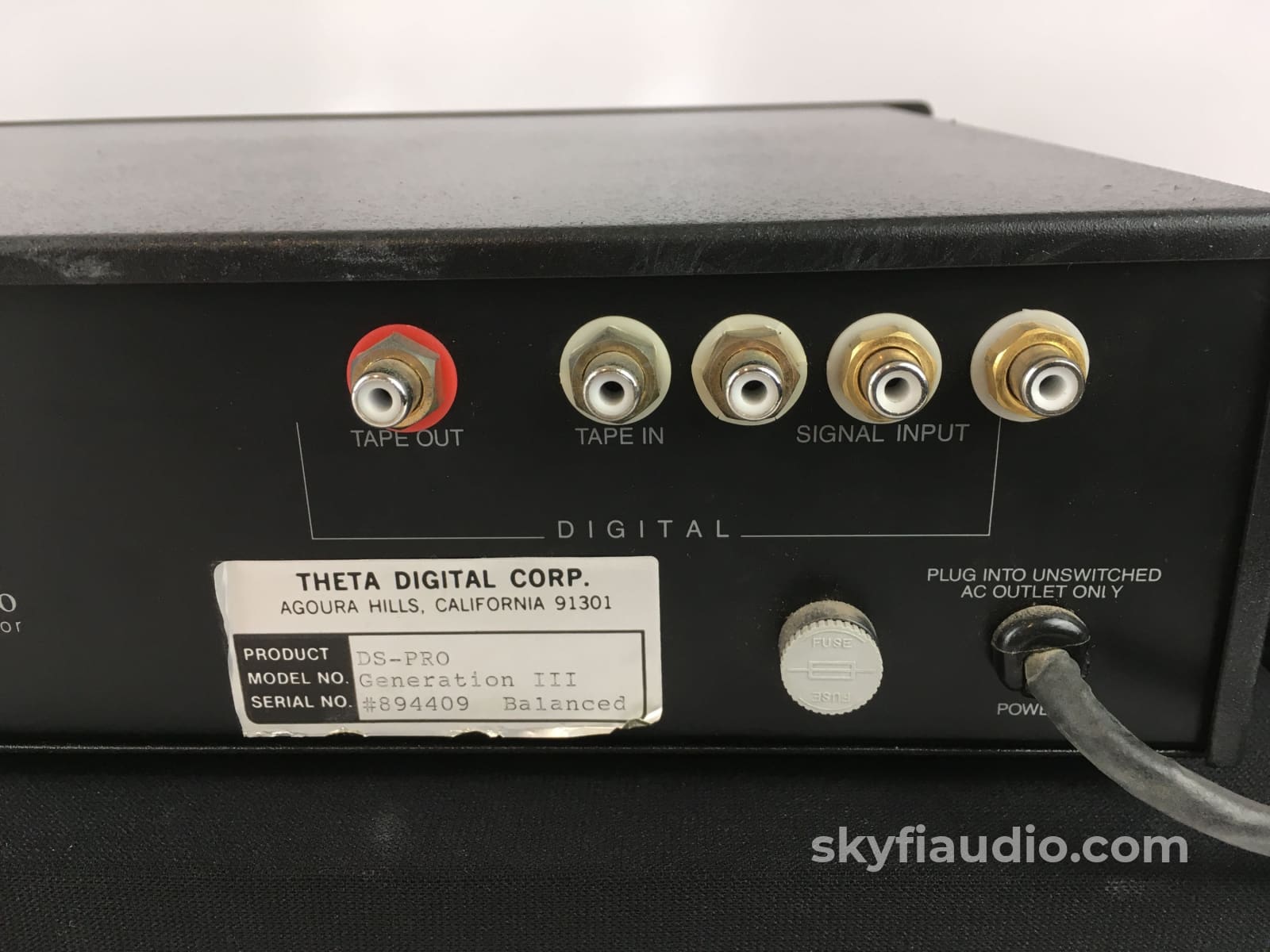 Theta Digital Ds-Pro Generation Iii Dac Cd +