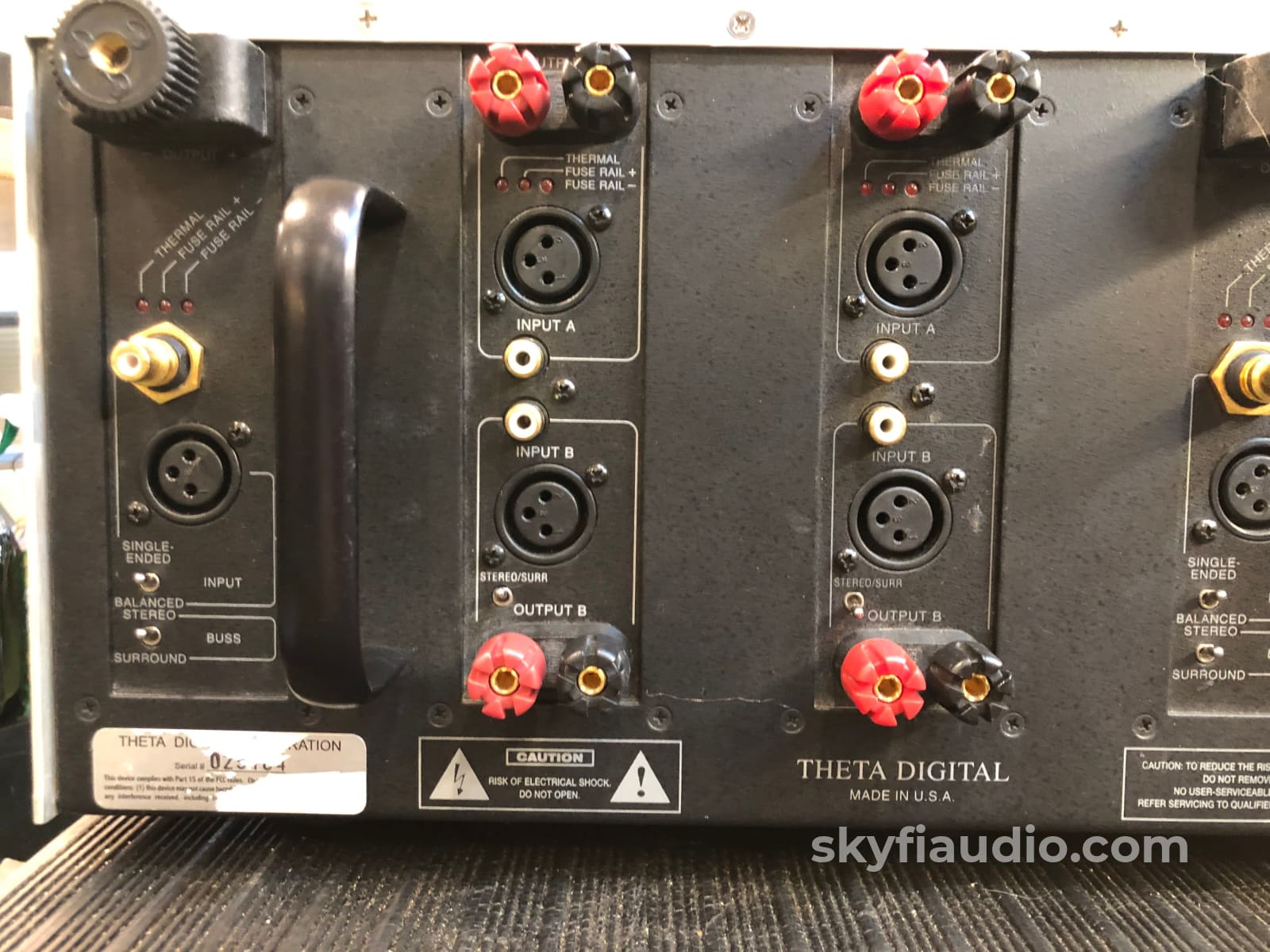 Theta Dreadnaught High Current 7 Channel Theater Amplifier