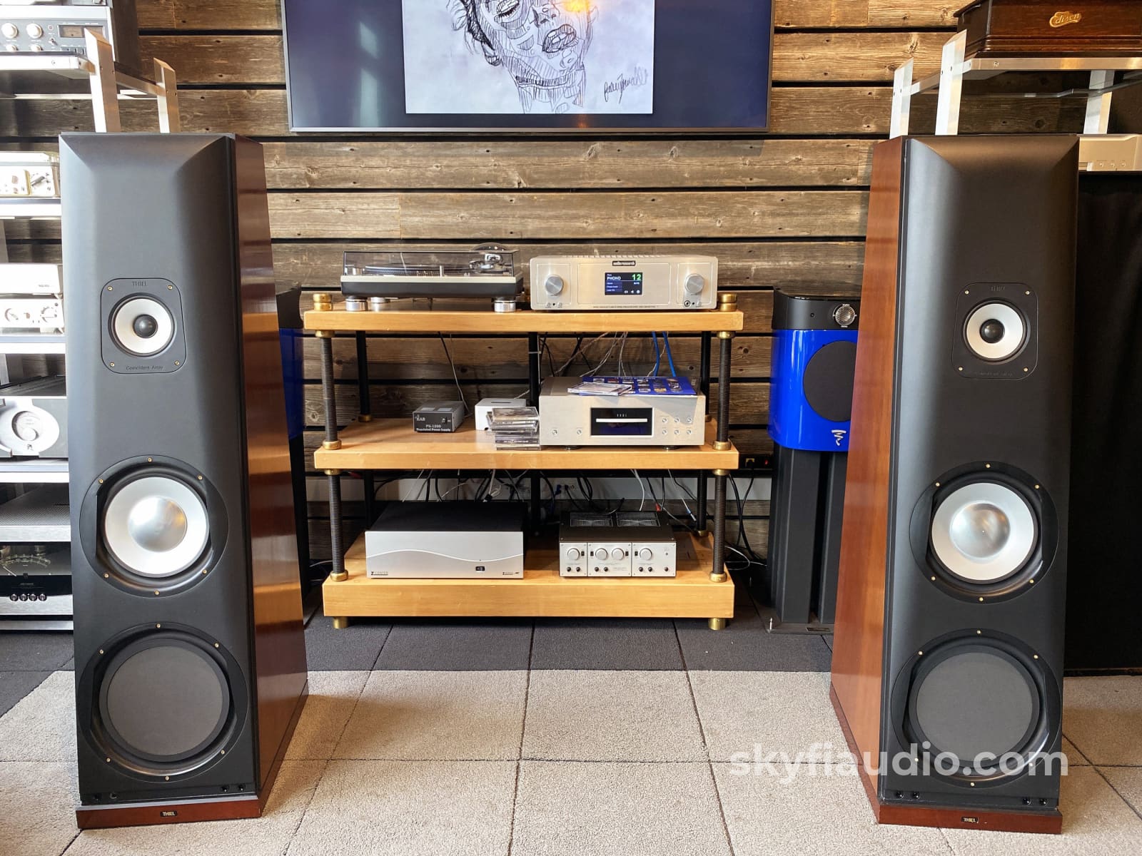 Thiel Cs6 3-Way Time Aligned Floorstanding Speakers