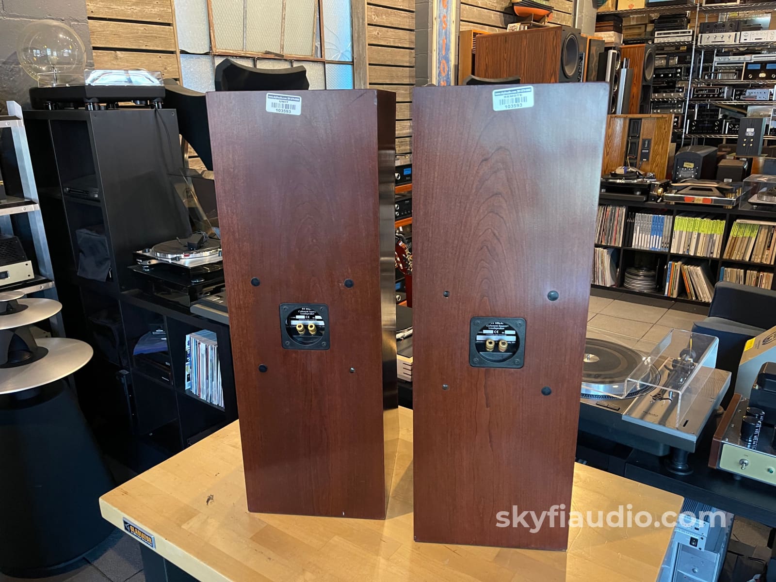 Thiel Mcs1 - Coherent Source Left/Right/Center (Lcr) Speaker System Amberwood Finish Speakers