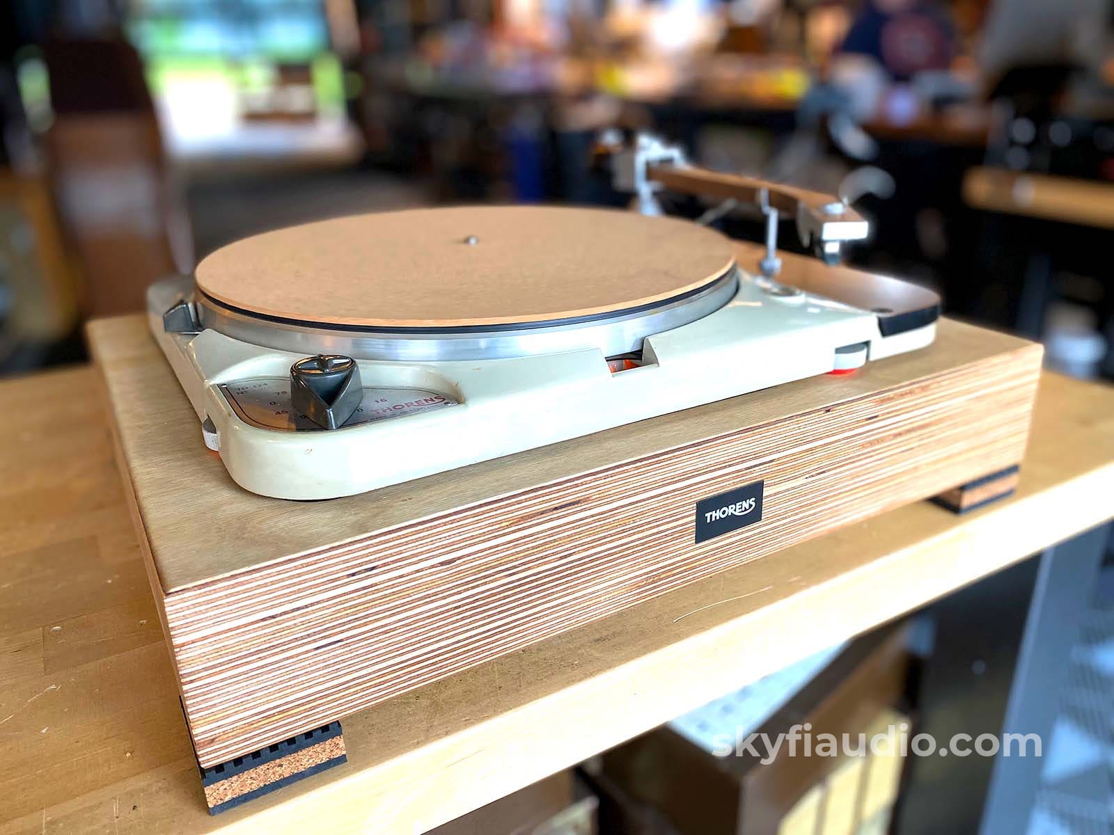 Thorens Td-124 Skyfi Custom Build W/Sme Sumiko More - Ready To Ship! Turntable