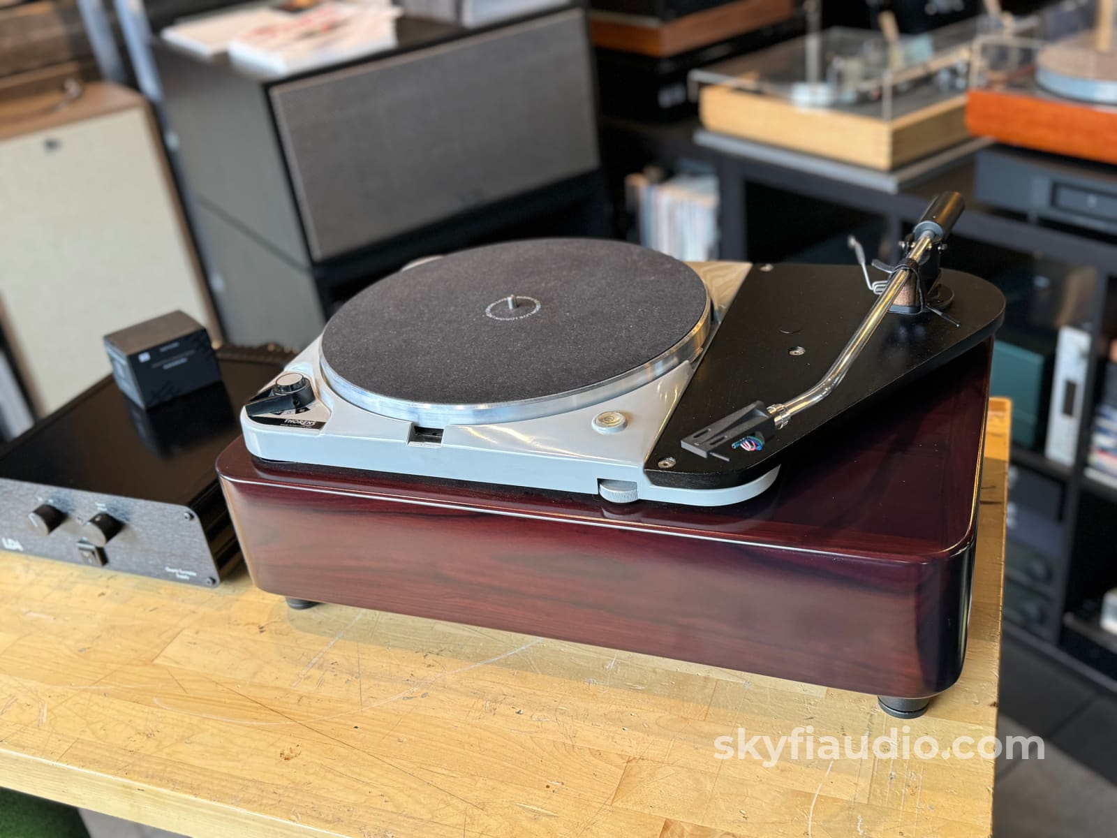 Thorens Td124 Vintage Turntable Customized By Schopper Ag