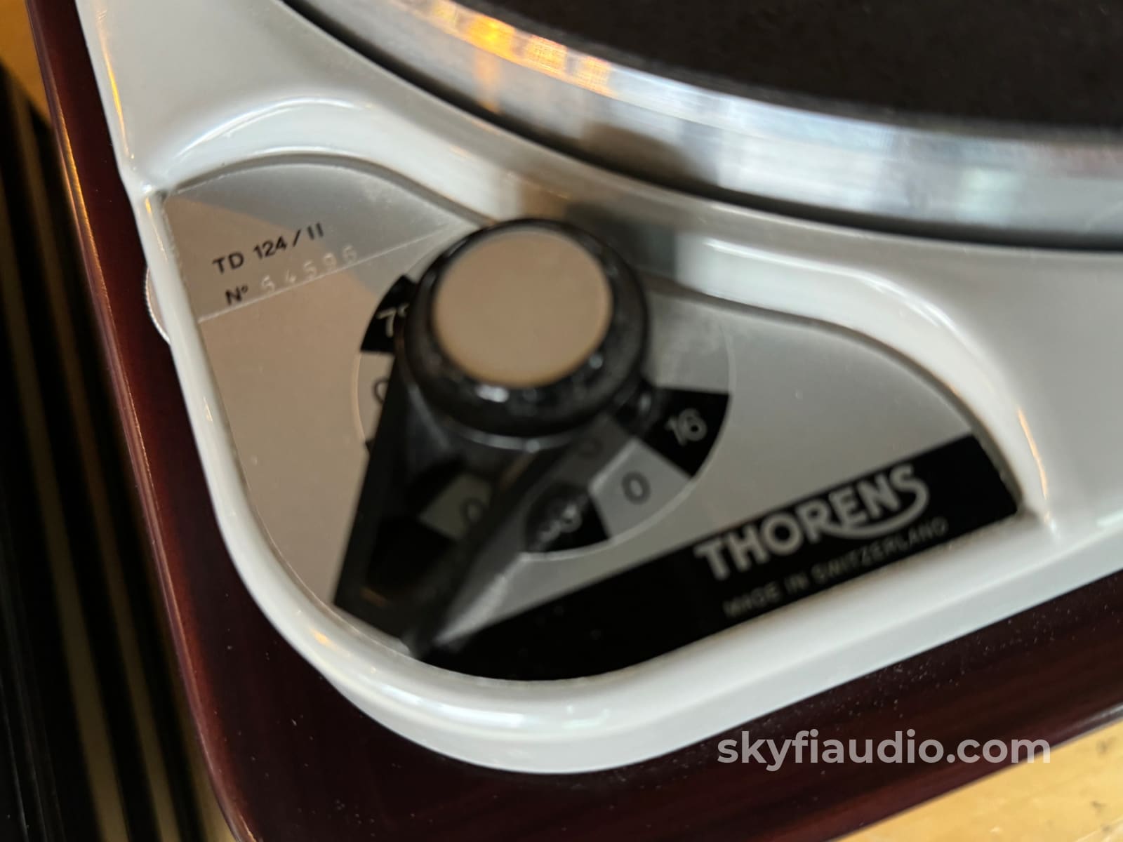 Thorens Td124 Vintage Turntable Customized By Schopper Ag
