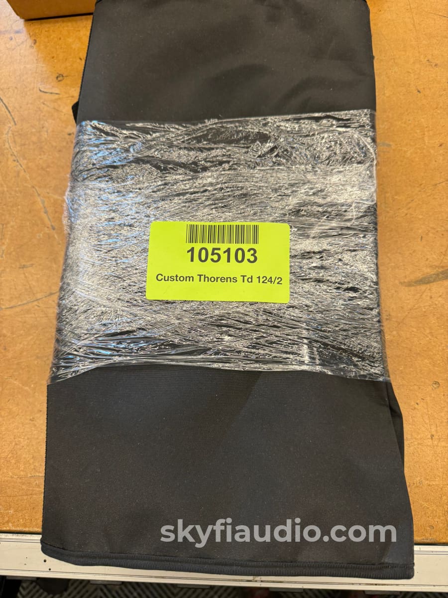 Thorens Td124 Vintage Turntable Customized By Schopper Ag