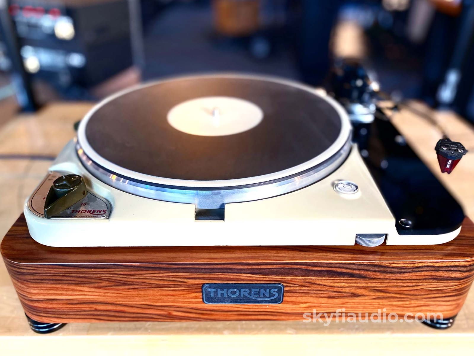 Thorens TD-124 Vintage Turntable - SkyFi Custom Build with SME Arm and