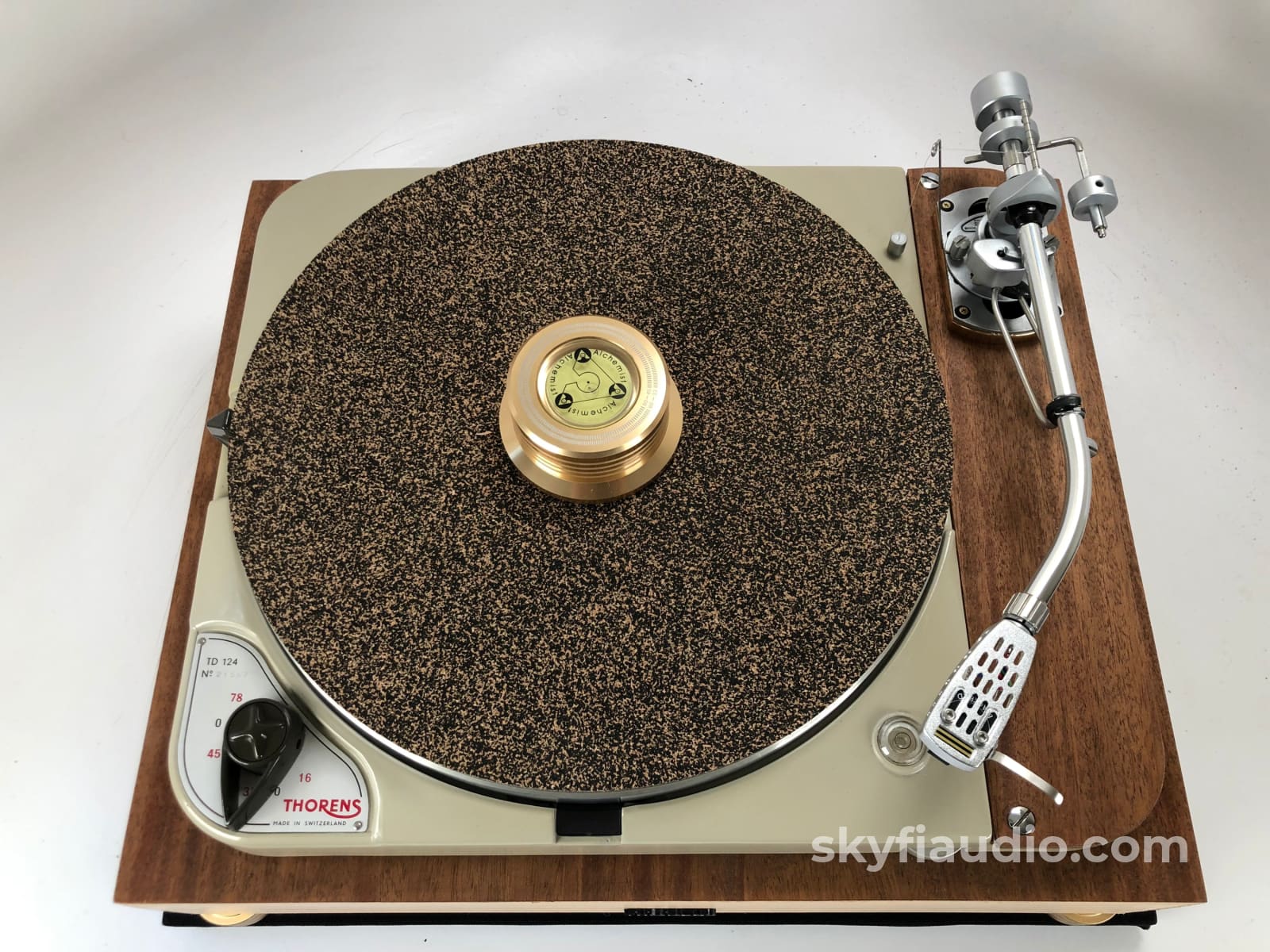 Thorens Td-124 With Plinth And Restored Sme3009 - Completely Customizable Turntable