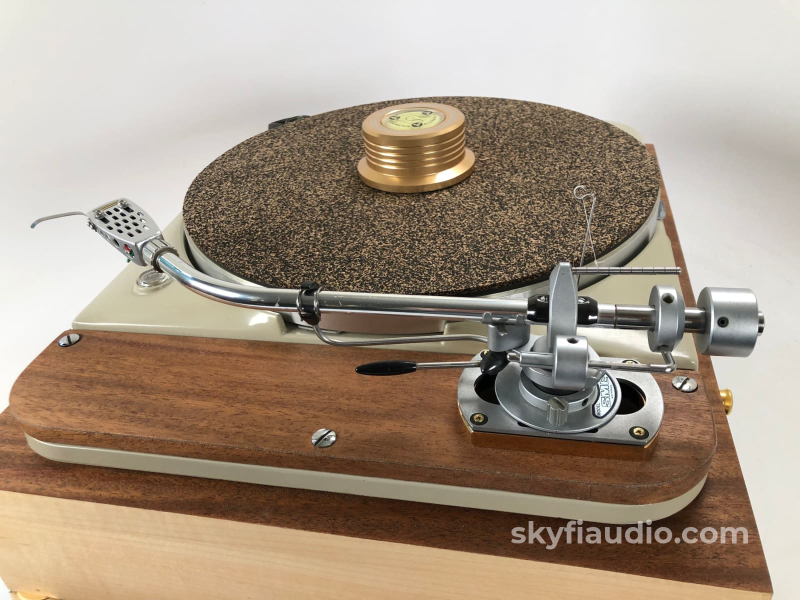 Thorens Td-124 With Plinth And Restored Sme3009 - Completely Customizable Turntable
