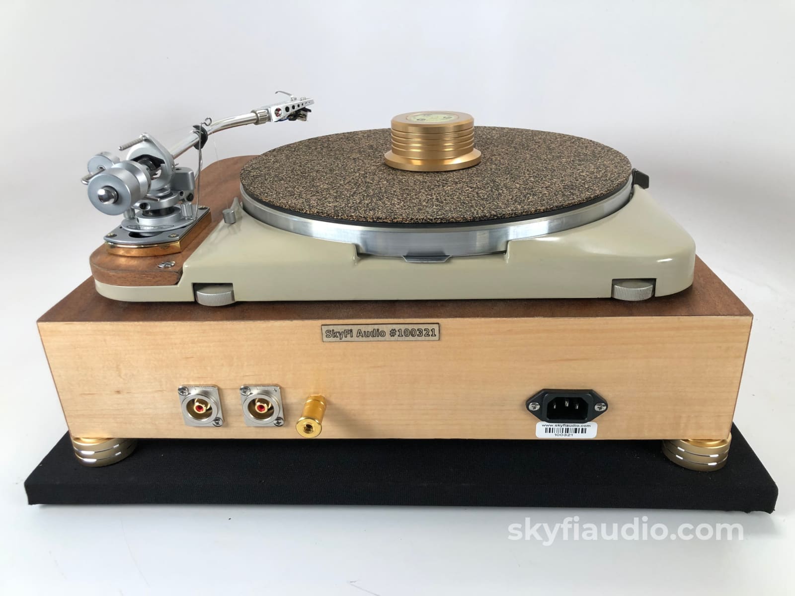 Thorens Td-124 With Plinth And Restored Sme3009 - Completely Customizable Turntable