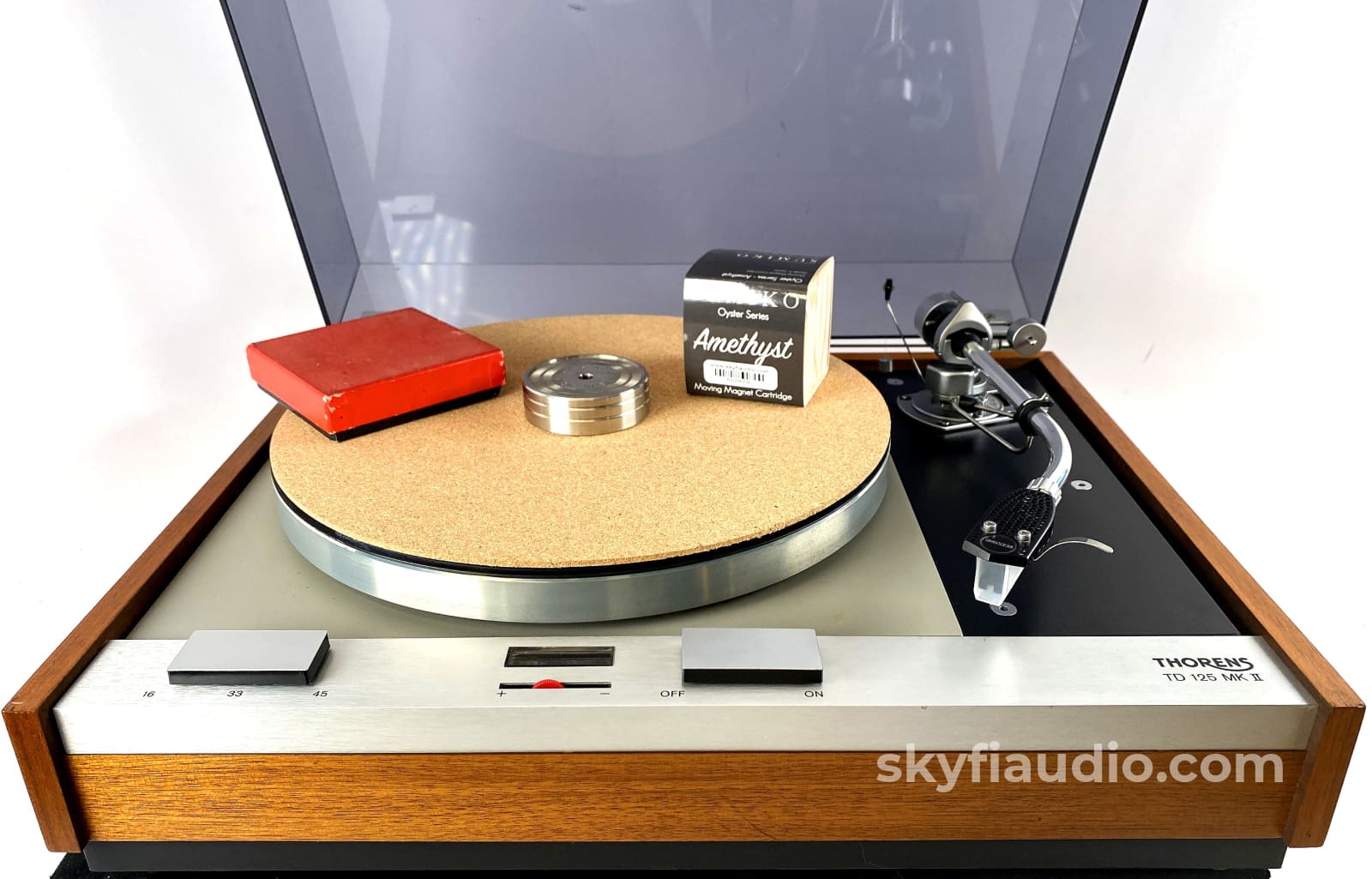 Thorens Td-125 Mkii Vintage Turntable W/Sme3009 Tonearm And New Sumiko Amethyst