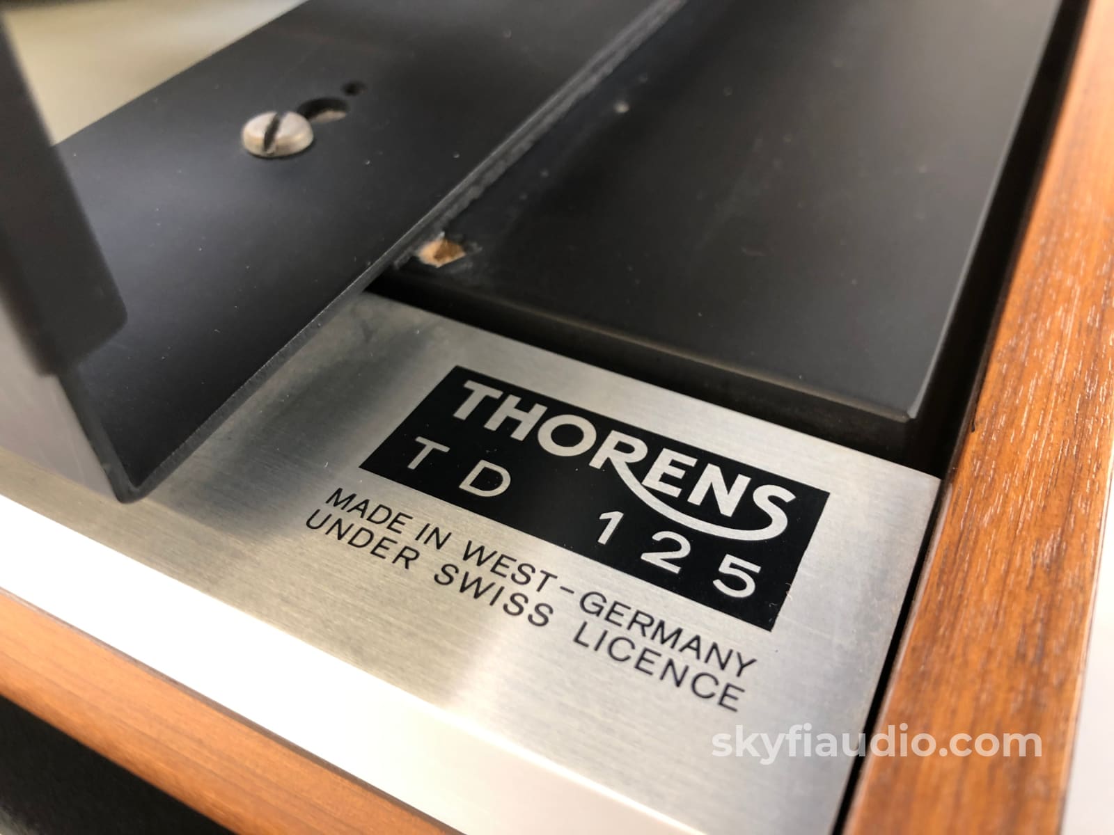 Thorens Td-125 Vintage Turntable W/Rabco Tangential Tonearm And New Sumiko Cartridge
