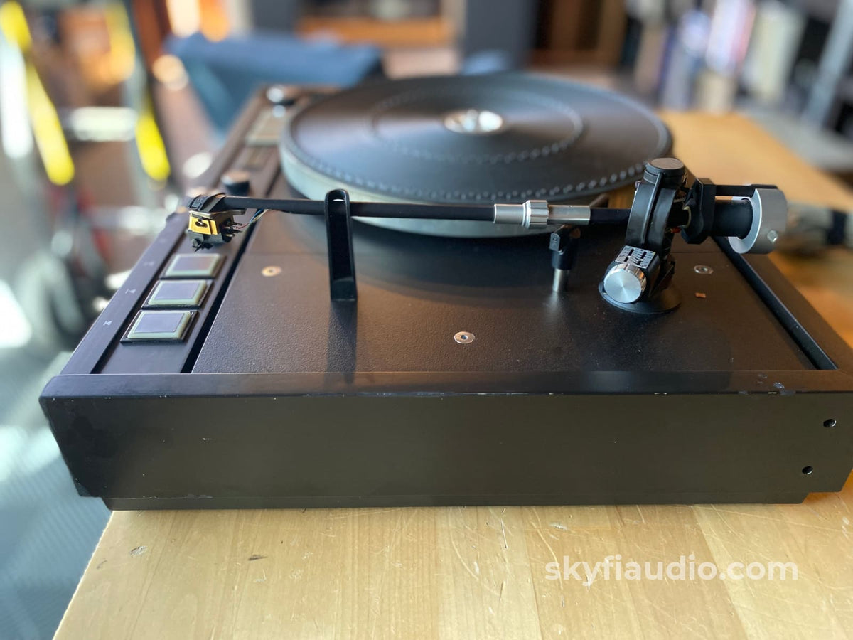 Thorens Td126 Mkii Vintage Turntable With Shure Ultra 500 Cartridge