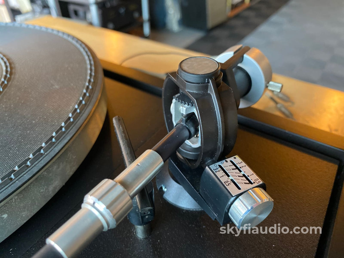 Thorens Td126 Mkii Vintage Turntable With Shure Ultra 500 Cartridge
