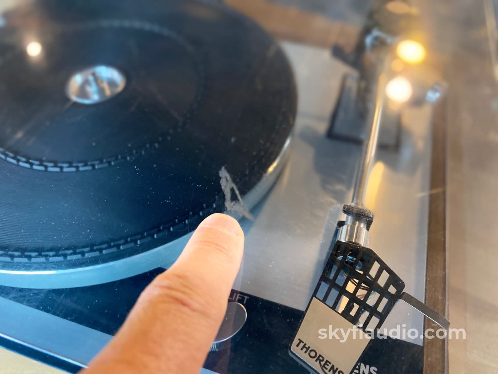 Thorens Td-145 Vintage Turntable W/Stanton Cartridge