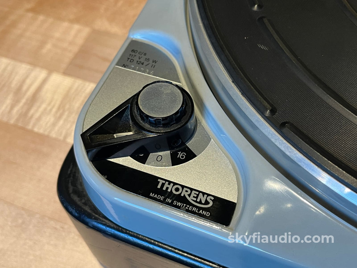 Thorens TD124/II Turntable New Old Stock NOS - W/ Ortofon SPU - Turntable