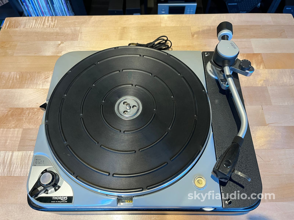 Thorens TD124/II Turntable New Old Stock NOS - W/ Ortofon SPU - Turntable