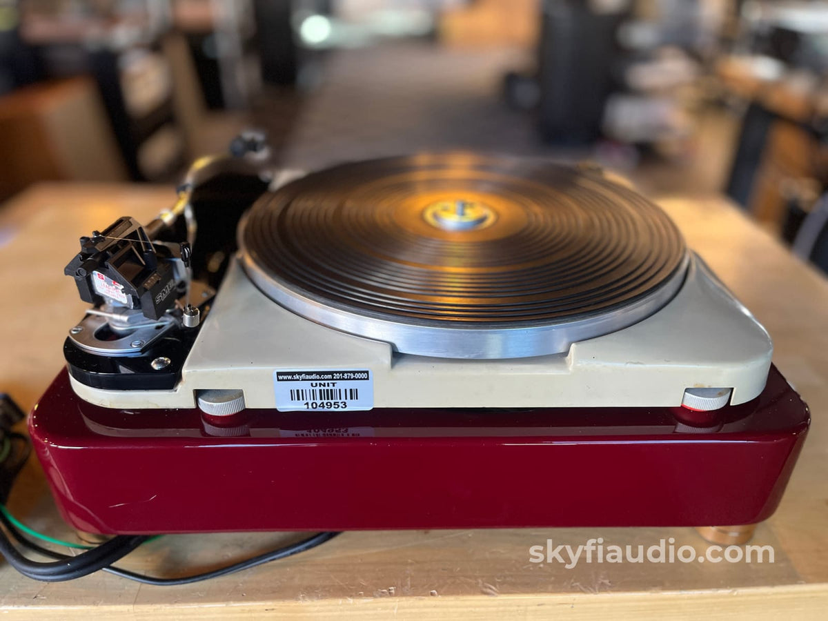 Thorens Td124 Turntable - Customized And Calibrated W/ Hana Sh (Mc) Cartridge