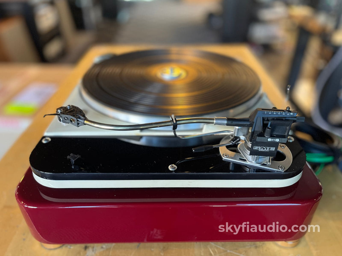 Thorens Td124 Turntable - Customized And Calibrated W/ Hana Sh (Mc) Cartridge