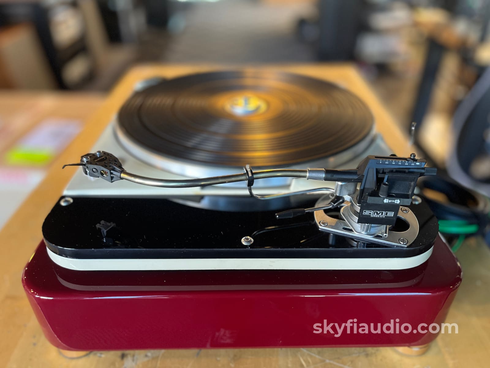 Thorens Td124 Turntable - Customized And Calibrated W/ Hana Sh (Mc) Cartridge