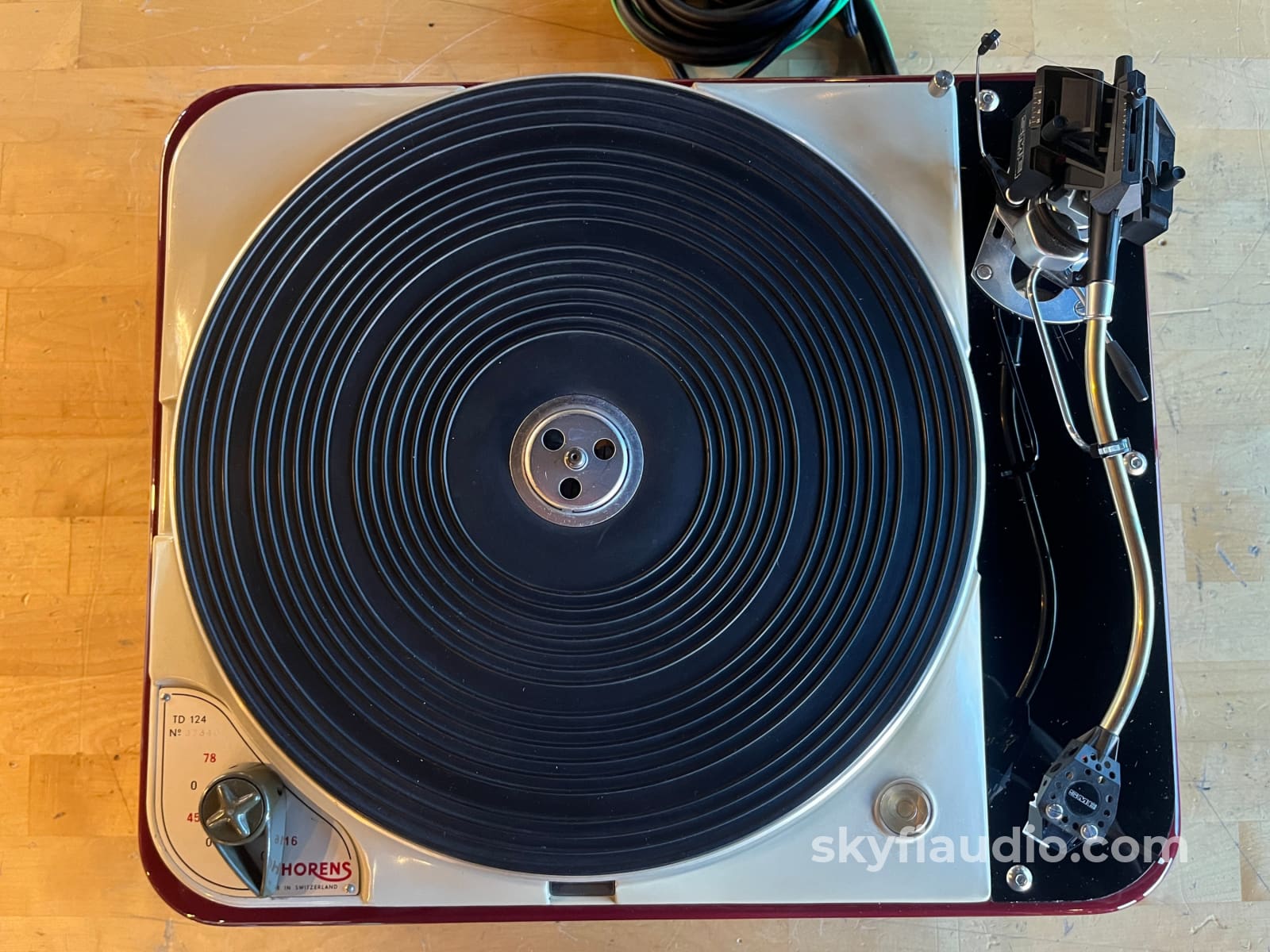 Thorens Td124 Turntable - Customized And Calibrated W/ Hana Sh (Mc) Cartridge