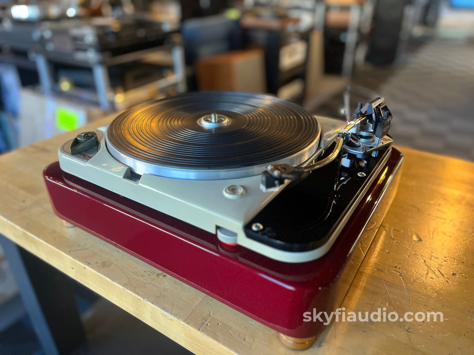 Thorens Td124 Turntable - Customized And Calibrated W/ Hana Sh (Mc) Cartridge