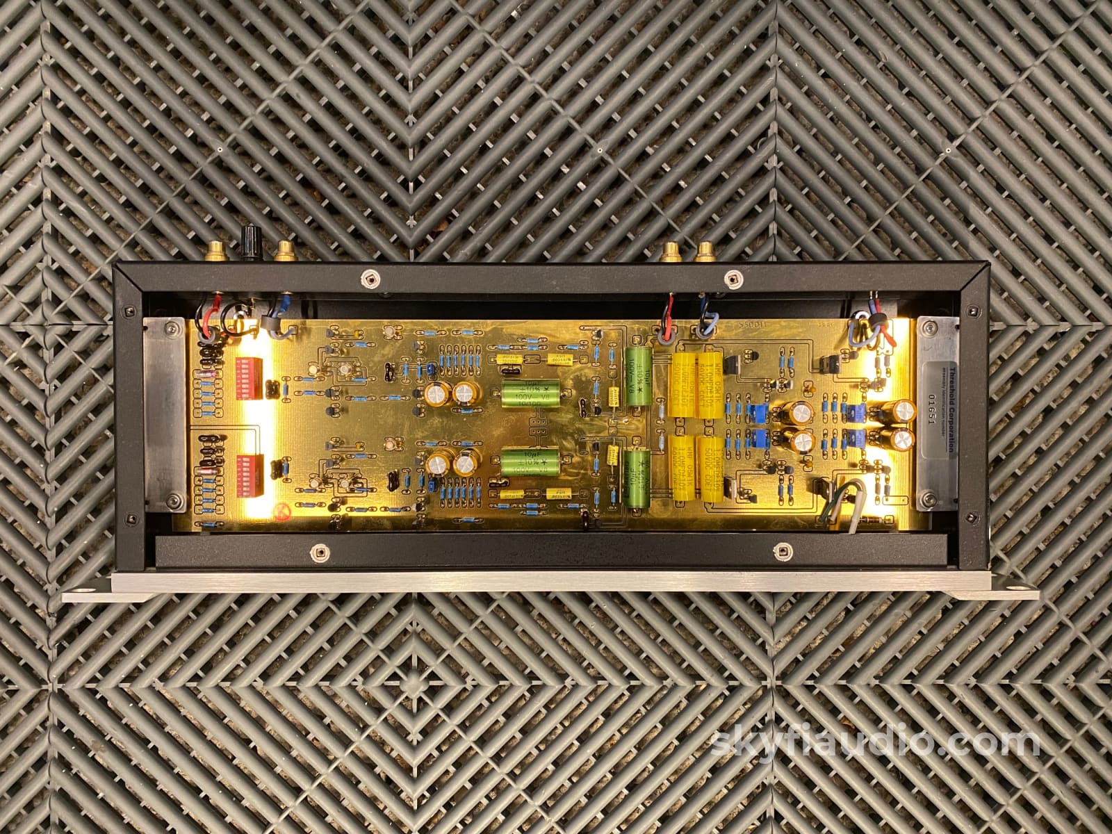 Threshold Fet 10/Pc Mm/Mc Based Phono Stage W/ External Power Supply ~ Recapped Preamplifier