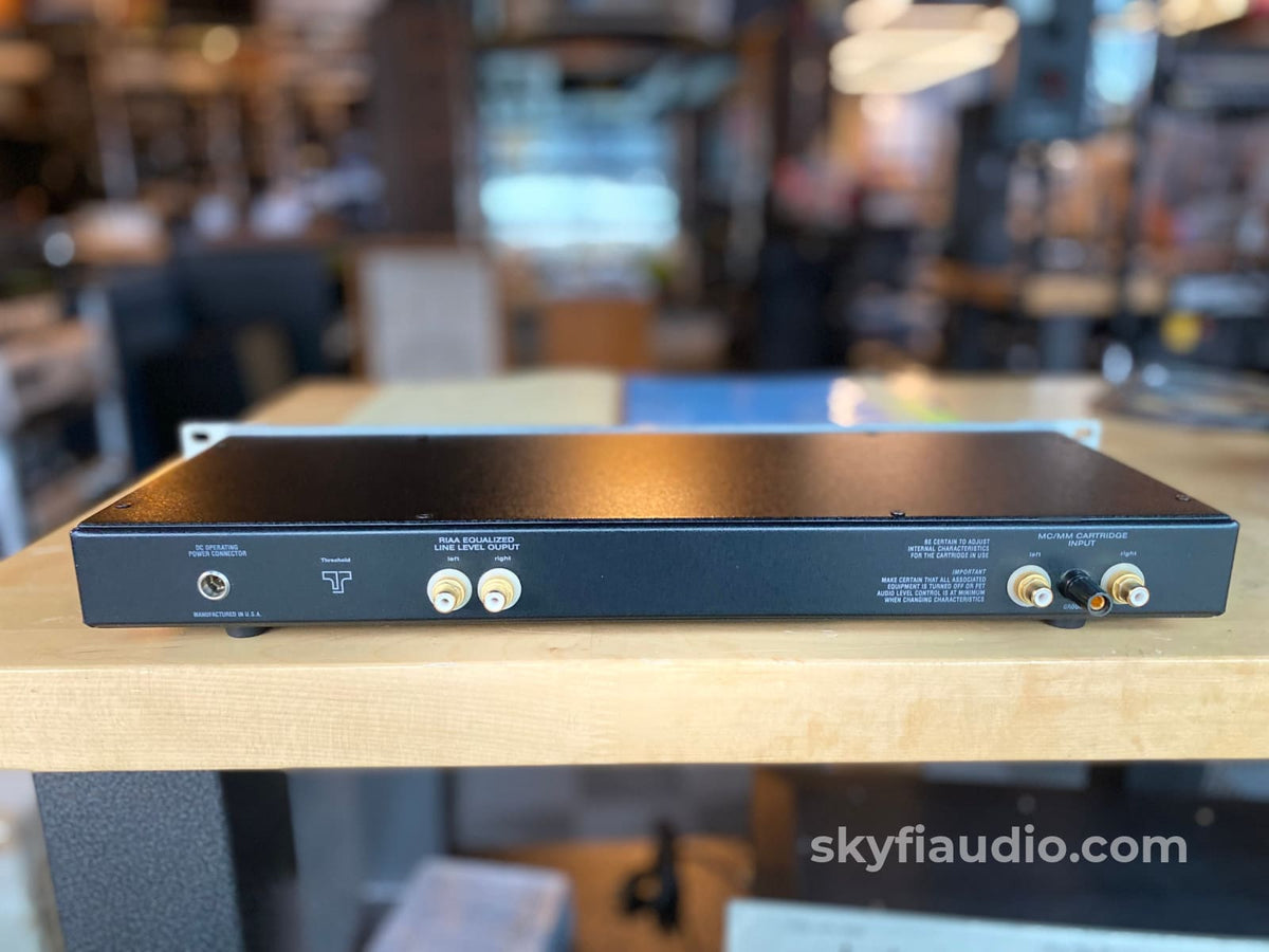 Threshold Fet 10/Pc Mm/Mc Based Phono Stage W/ External Power Supply ~ Recapped Preamplifier
