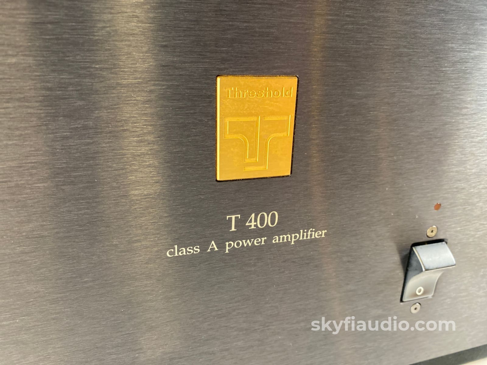Threshold T-400 Almost Vintage Amplifier - Pure Class A Power